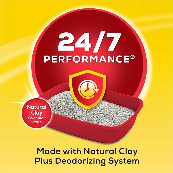 Purina Tidy Cats 24/7 Performance Clumping Cat Litter, 16 lb Bag | Clean Linen scent with 24/7 slow-release deodorizer in a smaller, easy-pour size - Image 4