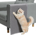 The Cat Ladies Cat Scratch Furniture Protector Mat - Couch Protector from Claws - Anti Scratch Furniture Protectors from Cats Scratching - Sisal Scratcher Pad - Couch Cover Carpet - Grey by TheCatLadies