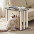 Veehoo Cat Scratcher Side Table for Couch, Sofa Protector End Table | Couch corner protector, sisal scratching posts, sisal scratch pad, heavy-duty base, easy to assemble by Veehoo