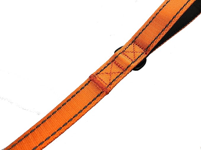 Dog Leash 6ft Long,Traffic Padded Two Handle,Heavy Duty,Reflective Double Handles Lead for Control Safety Training,Leashes for Large Dogs or Medium Dogs,Dual Handles Leads(Orange) - Image 9