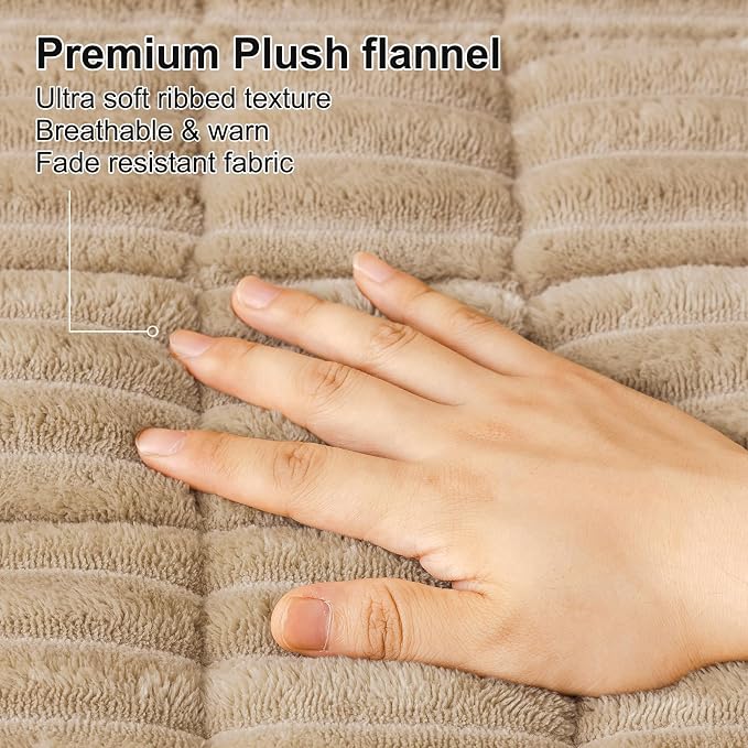 Smiry Couch Cover for Dogs, Non Slip Washable Sofa Protector for Pets | Soft Furniture Cover for Leather & Fabric Couches, Cozy Protect Against Fur, Dirt & Messes, Pet Friendly, 27.6"x27.6" - Image 5