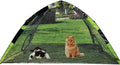 Portable Large Pop Up Pet Cat Tents Enclosures House for Outside Patio Indoor for Cat Puppy Rabbit Small Animals,Quick Opened,Independent or can be Connected to Tunnels by HI+SUYI