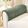 OstepDecor Couch Cover for Dogs, Washable Non Slip Sofa Cover for Pets | Soft Couch Covers for Sofa, Loveseat and Sectional, Furniture Protector Against Pet Hair & Dirt (20" x 24", Green) by OstepDecor