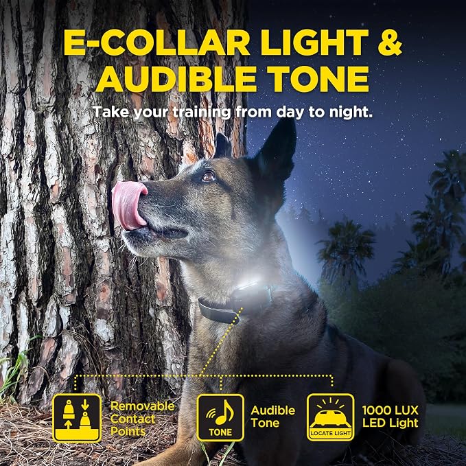 Dogtra 280X E-Collar Additional Receiver 10 lbs+, 1/2 Mile Range, LED Light, 100 Levels of Precise Control for Stubborn Dogs, Waterproof, Boost for Quick Recall, Vibration, Safety Lock & Tone - Image 3