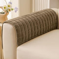 Smiry Velvet Couch Cover for Dogs, Non Slip Soft Sofa Protector for Pets | Washable Sofa Cover for Cats, Furniture Protector Against Pet Hair, Scratches, Fits Sectional Sofa(Mocha Brown, 27.6"x27.6") by Smiry