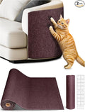 2PCS 39.4"x15.8" Cat Scratch Furniture Protector - Brown | Less claw damage, easier scratch-zone setup, worn post refresh, cleaner couch corners, softer look for cat homes by Minyii