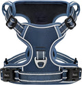 HEELE Dog Harness for Small Dogs No Pull Dog Vest Harness for Small Dog with Soft Padded Handle Reflective for Outdoor Training, Royal Blue, S | No Choke with Control Handle, Soft Breathable Padded Pet Vest, Adjustable, Reflective Front Clip Vest for N... by HEELE