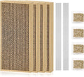 HappyFreeSX Splicing Cat Scratch Pad: Cat Scratchers for Indoor Cats, Cat Scratching Pad, Cat Scratcher Cardboard, Cat Scratching Pad, Premium Scratch from Cats, Double-Sided Design by HappyFreeSX