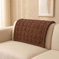 Smiry Couch Cover for Dogs, Non Slip Fuzzy Pet Sofa Arm Covers Washable | Sofa Slipcovers for Armrest & Backrest, Soft Thick Furniture Protector for Cats Dogs, Against Fur, Dirt (35.4"x35.4") by Smiry