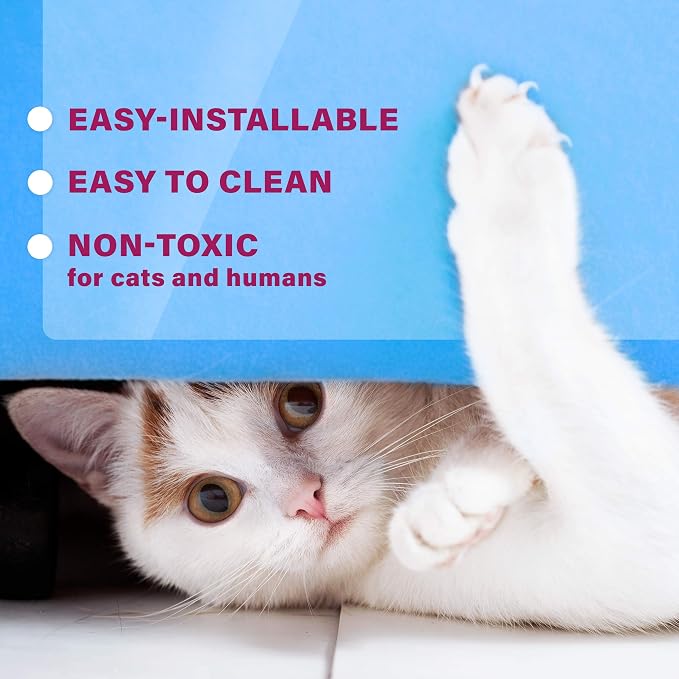 Cat Anti Scratch Furniture Protector - Couch Scratch Protector from Cats - Furniture Protection from Cat Scratching (10XL) - Image 7