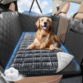 Dog Bed for Car Back Seat, Non-Slip Backseat Pet Mat Standard, 51''X23.5'' | Soft Blanket for Travel, Plaid Flannel, Quilted PP Cotton Filling, Non-Slip Backing, Machine Washable, Fit Backseat Extenders by ROUWINNE