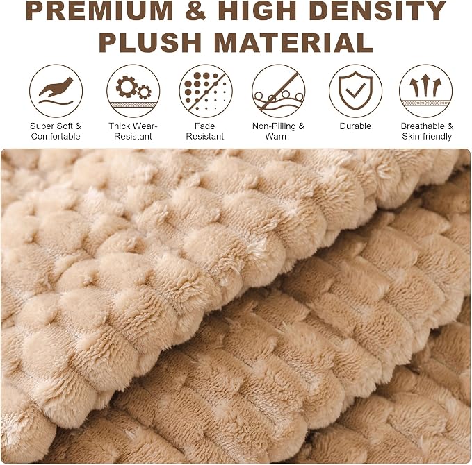 OTOB Couch Cover for Dogs Washable Non Slip Pet Couch Covers Sofa Protector | Coffee, 27.6" x 59.1", Fuzzy Soft Plush, Pet Friendly, All Seasons, Breathable, Modern, Wear-Resistant, Loveseat Covers - Image 3