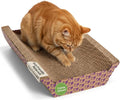 SmartyKat Super Scratcher Chaise Corrugated Cat Scratcher, Catnip Infusion Technology - Brown, One Size by SmartyKat