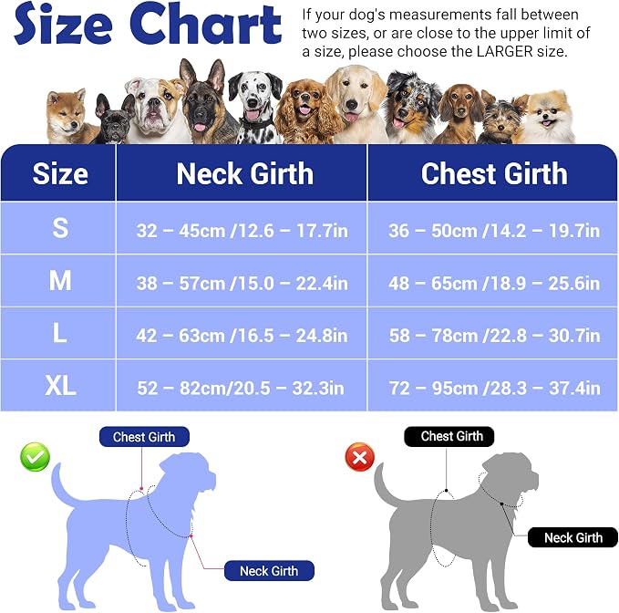 Dog Harness No Pull, Adjustable Pet Vest Harness, Super Soft Material with Vertical Handle Easy Control, Reflective Night Walking, 2 Leash Clips for Large Dogs, Camo Orange, L - Image 2