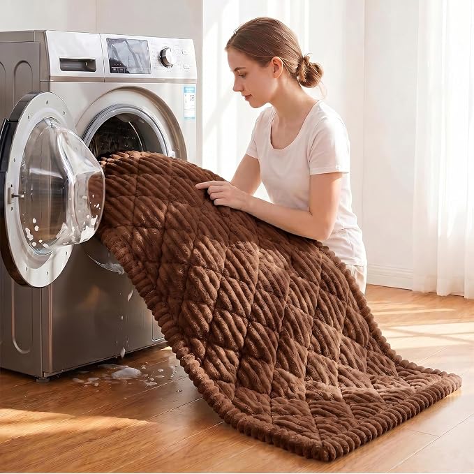 NILUOH Couch Cover for Dogs Washable, Non-Slip Sofa Protector 27.6"x70.9" | Dog Couch Cover, Soft Quilted Flannel, Scratch & Stain Resistant, Machine Washable, Suitable for Leather & Fabric Couch - Image 8