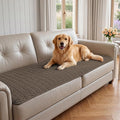 Foxdecor Couch Cover for Dogs Sofa Covers Non Slip Couch Pad Pet Friendly | Pet Couch Covers Washable Sofa Protector, Furniture Cover Couch Seat Protector for Living Room, Chocolate 58x82 Inch by Unknown