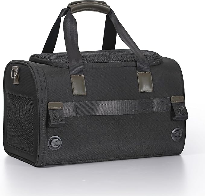 Traveler's Choice Argo Pawsport to Adventure Pet Carrier, Black - Image 12