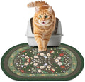 Bienbee Cat Litter Mat, 24" x 15" Dense Trapping Mesh for Litter Boxes | Litter Box Mat with PVC Mesh, Waterproof &Urineproof, Non-Slip Grip, Soft On Kitty Paws and Easy to Clean to Protect Floor by Bienbee
