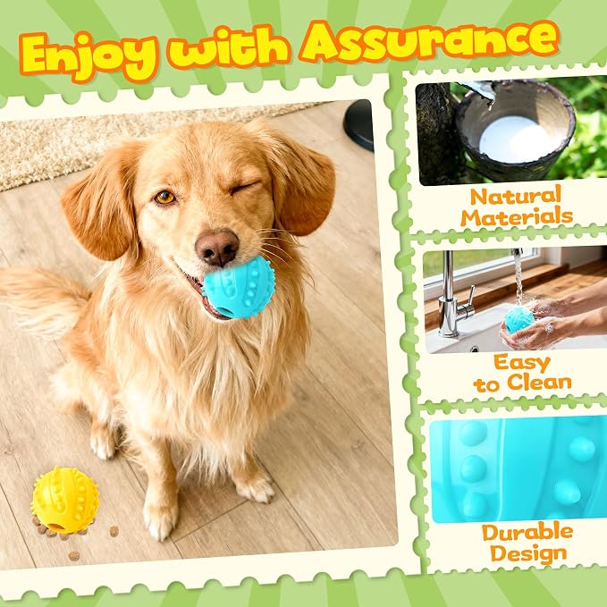 Forfon Slow Feeding Enrichment Set with Lick Mat & Puzzle Toy | Multi-Level Challenge, Mental Stimulation,Healthy Eating Habits,Puzzle Solving,Treat Play - Image 6