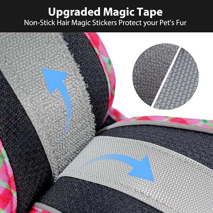 Step in Dog Harness & Leash Set with Reflective Design, Black XXS | No Pull Puppt Pet Vest, Breathable Mesh, Escape-Proof Design with High-Stick Magic Tape, Outdoor Use for Chihuahua, Maltese - Image 2
