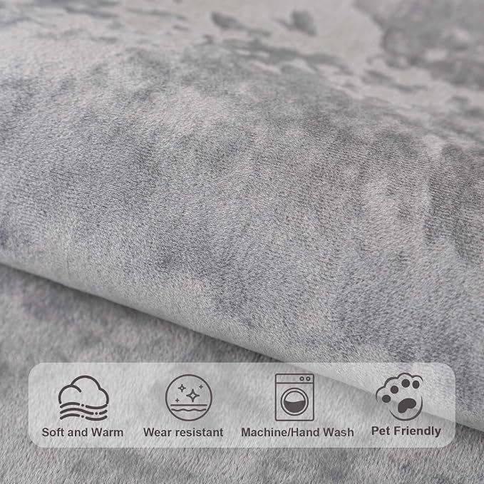 Easy Clean Couch Cover for Dogs,Non Slip Sofa Covers Washable for 3 Cushion Couch Sofa Sectional Sofa Slipcover, Furniture Protector (1 PCS 36"x36" Black) - Image 4