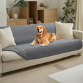 Luciphia Waterproof Couch Cover for Dogs, Non-Slip Pet Sofa Protector | Non-slip waterproof couch cover scratch-resistant machine washable protects sofa bed, Light Grey, 52" x 82" by luciphia