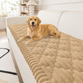 Smiry Couch Cover for Dogs Washable, Non Slip Fuzzy Pet Sofa Protector | Soft Thick Furniture Cover for Sofa, Loveseat and Sectional, Scratch & Pet Hair Resistant (Camel, 27.6" x 70.9") by Smiry