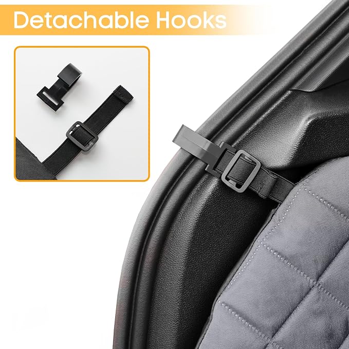 PETICON SUV Cargo Liner for Dogs, Pet Trunk Cover with Cushioned Sides | Full Coverage Non-Slip Cargo Cover with Bumper Flap Protector, Waterproof 600D Oxford, 28D High-resilience Foam, Safer Rides - Image 5