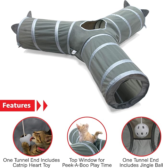 Kitty City Cat Tunnel, Cat Bed, Tunnel, Cat and Kitty Toys - Image 7