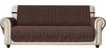 Ameritex Couch Sofa Slipcover 100% Waterproof Nonslip Quilted Furniture Protector Slipcover for Dogs, Children, Pets Sofa Slipcover Machine Washable (Chocolate, 78") by Ameritex