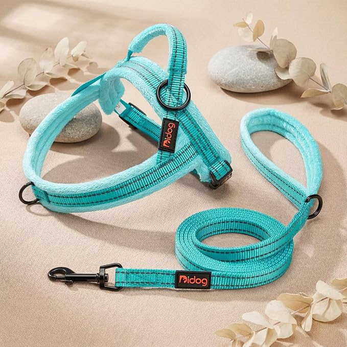 Didog 6FT Reflective Dog Leash for Small Medium Dogs, Slim 5/8" Width, Teal | Soft Padded Handle, Plush Comfort Grip, Tangle-Free, 360° Swivel Clasp for Daily Walking and Training, Night Safety - Image 7