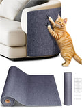 TLNNK 78.7"x15.8" Cat Scratch Furniture Protector - Dark Gray | Less Claw Damage, Easier Scratch-zone Setup, Worn Post Refresh, Cleaner Couch Corners, Softer Look for Cat Homes by Minyii