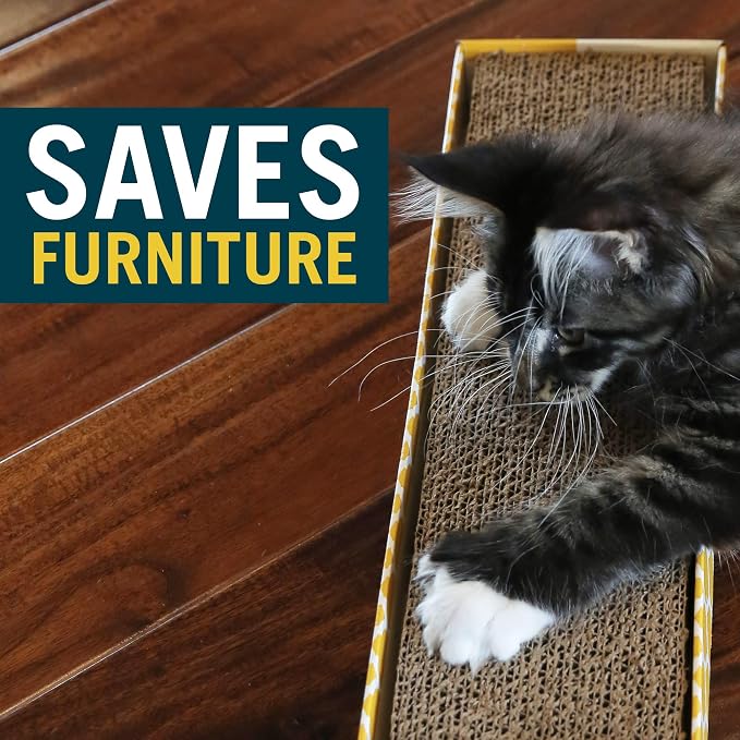 OurPet's Straight and Narrow Single Wide Reversible Cat Scratcher (Pack of 6) - Image 6