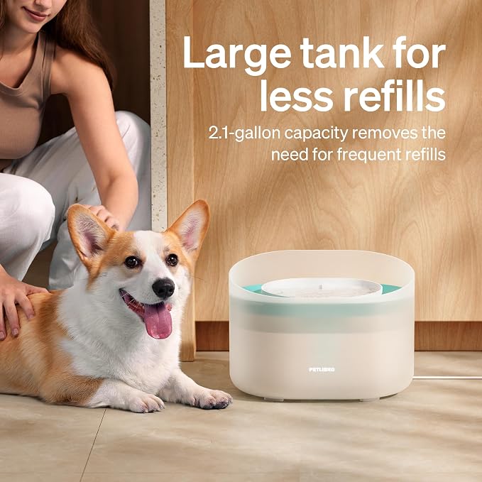 PETLIBRO Replacement Filters for Capsule Dog Fountain PLWF008, 2 Month Set of Filters for Dog Water Dispensers, 4 Count Pack, White - Image 6