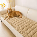 hyha Couch Cover for Dogs, Washable Non Slip Plush Flannel Sofa Protector | Thick Flannel, Anti-Slip Backing, Pet Hair & Scratch Protection, Fits Sofa & Loveseat (27.6" x 88") by hyha