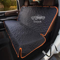 Heavy Duty Back Seat Cover for Truck , 100% Waterproof & Odor-Free Dog Seat Protector for F150 F250 Chevy Silverado Ram Sierra, Scratch-proof Eco-Friendly Back Seat Cover for Dogs, Kids, Tools & Gear by iBuddy