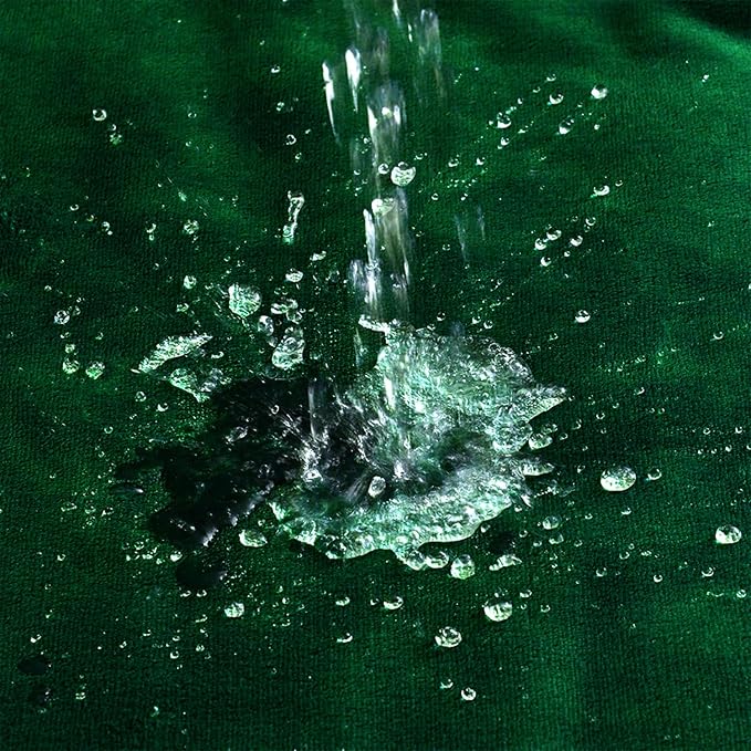 Soft Waterproof Blanket for Bed Couch Sofa, Green, 30x40 inches | Liquid Pee Proof Pet Blanket for Dog Puppy Cat, Reversible Sherpa Fleece Blanket for Couch Cover, Furniture Protector - Image 6