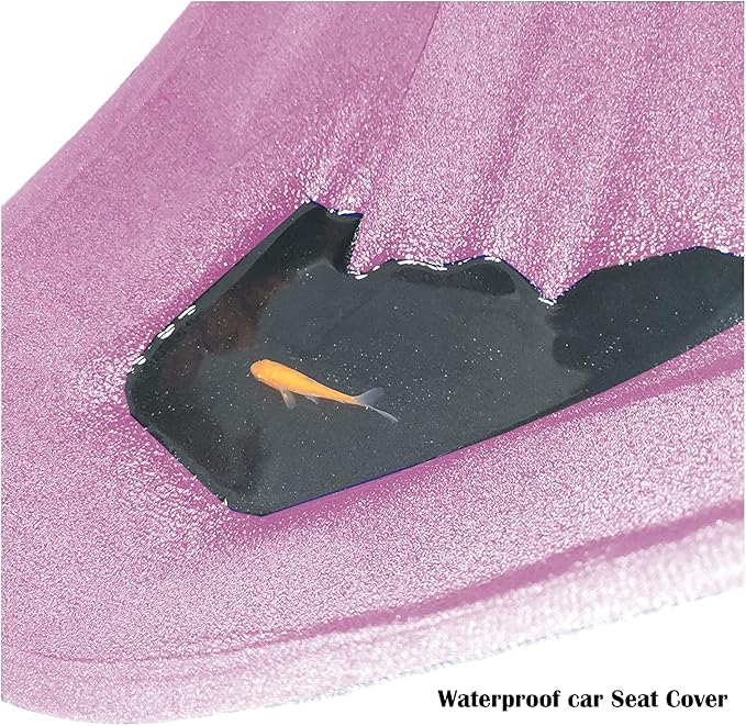 Car Seat Cover Protector Front Seats,for Gym Workout,Running,Swimming,Beach and Hiking,Waterproof Sweat Towel Bucket Seat Covers for Cars SUV Trucks (Pink, 2Pcs) - Image 3