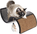 Petlinks Dream Curl Carpet Cat Scratcher, Dual-Surface Cat Scratching Post, Lounge & Hide Scratchers for Cats & Kittens, Gray, Furniture Protector, One Size Fits All Cats by Petlinks%C2%AE