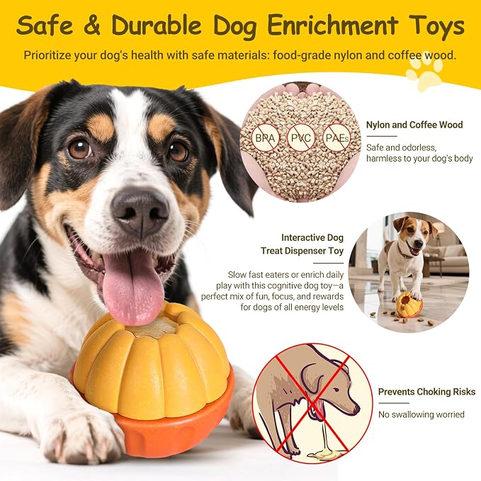 Interactive Dog Toys for Boredom,Dog Frozen Treat Toy Keep Them Busy | Low-Mess Design, Reduces Anxiety, Easy to Clean, Reusable Treat Dispensing Dog Toys Puzzle Toy for Small Medium Large Dogs - Image 3