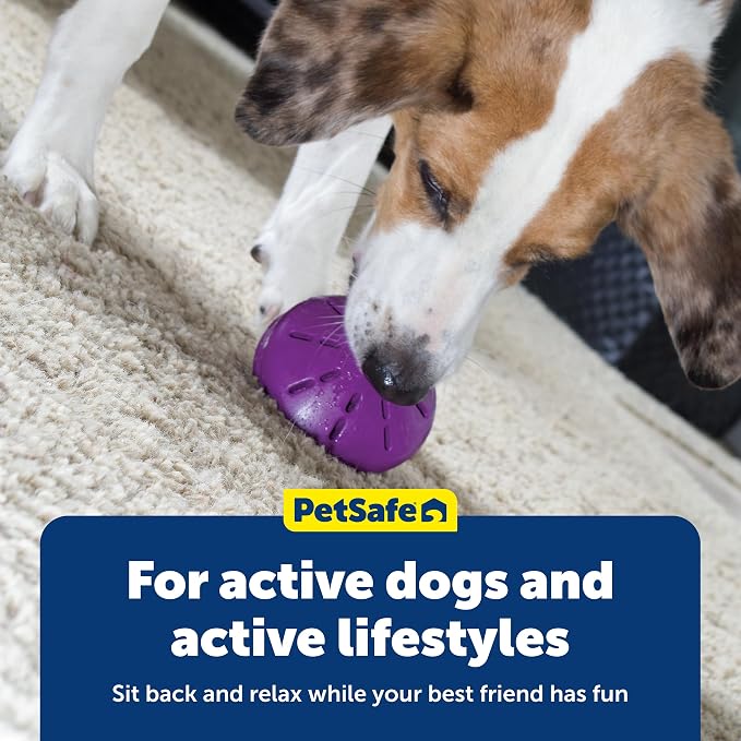 PetSafe Busy Buddy Twist 'n Treat Dispensing Dog Toy, Small | Twist Halves Apart for Quick Treats or Closer for a Challenge, Patented Treat Meter, Top-Rack Dishwasher Safe - Image 7