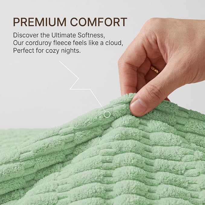 Foxdecor Couch Cover for Dogs Sofa Covers Non Slip Couch Pad Pet Friendly | Pet Couch Covers Washable Sofa Protector, Furniture Cover Couch Seat Protector for Living Room, Sage Green 32x82 Inch - Image 3