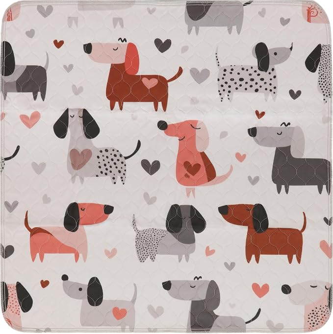 PUPIBOO Washable Pee Pads for Dogs and Cats - Super Absorbent Reusable Puppy Training Pads - 100% Waterproof, Leak-Proof & Non-Slip Whelping Pads for Pet Housebreaking - Image 9