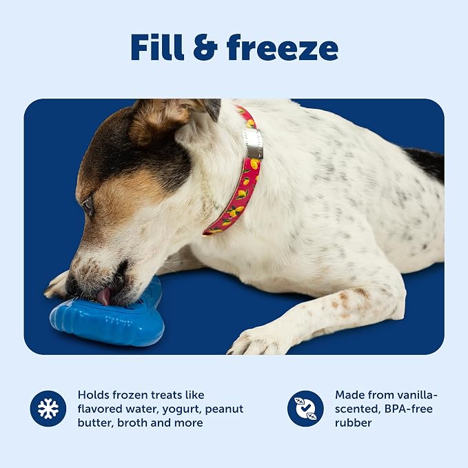 PetSafe Chilly Penguin-Freezable Dog Toy for Small Dogs-Fill and Freeze-Frozen Dog Toy to Fill with Treats-French Vanilla Scented-Interactive Pet Puzzle for Boredom or Separation Anxiety,(Pack of 2) - Image 3