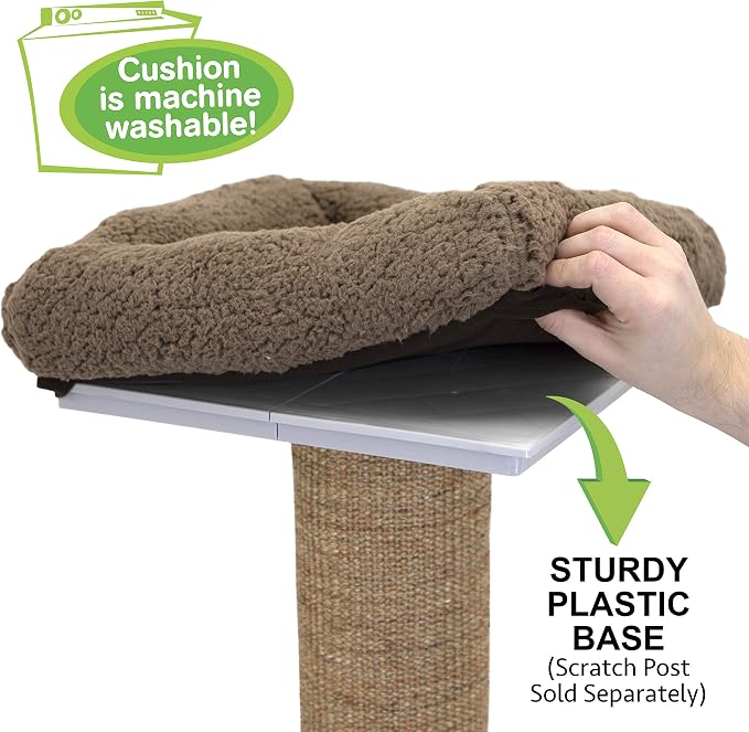 Kitty City Sisal Post Scratcher Perch Platform Attachment Accessory (Perch Platform Only) - Image 3
