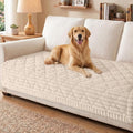 Smiry Couch Cover for Dogs Washable, Non Slip Fuzzy Pet Sofa Protector | Soft Thick Furniture Cover for Sofa, Loveseat and Sectional, Scratch & Pet Hair Resistant (Apricot, 35.4" x 82.7") by Smiry