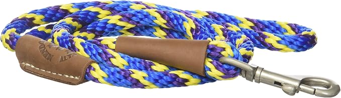 Mendota Pet Snap Leash - British-Style Braided Dog Lead, Made in The USA - Sunset, 3/8 in x 4 ft - for Small/Medium Breeds - Image 4