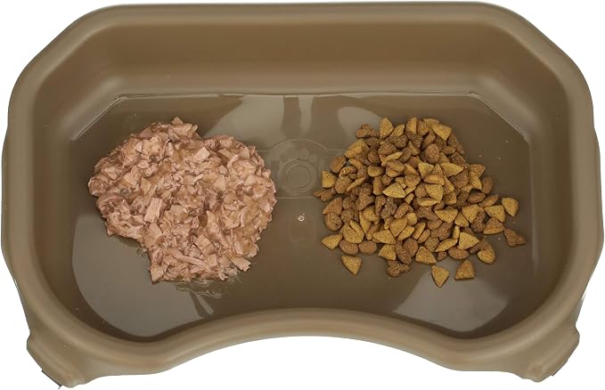 Neater Pet Brands Large Capacity Cat Bowls, Water Bowl for Cats, Reptiles, Chickens, Birds, & Small Animals, Cat Food Bowl (6 Cups), Indoor or Outdoor Water Trough & Feeder, Champagne - Image 8