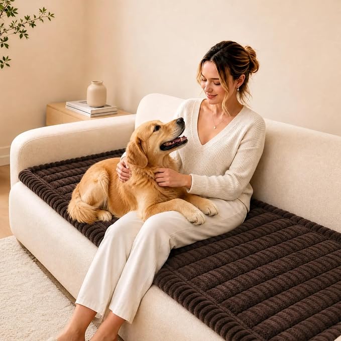 BIETYONE Couch Cover for Dogs, Washable Non Slip Sofa Protector for Pets | Washable, Non Slip, Soft Fabric, Pet Friendly, Protects Against Pet Fur, Dirt & Messes, Sofa Furniture Protector - Image 3