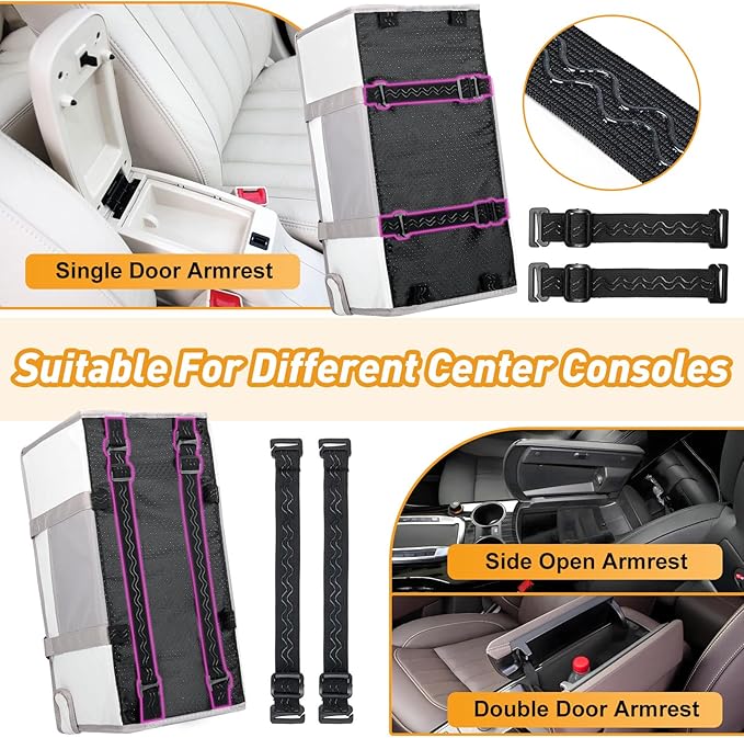Portable Dog Car Seat for Small Dogs, Puppy Car Seat, Beige | Booster Seat With Safety Leash & Adjustable Straps Keeps Small Dogs Secure. Removable Washable Cushion. Fits Most Cars. - Image 4